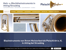 Tablet Screenshot of musikpleischl.de
